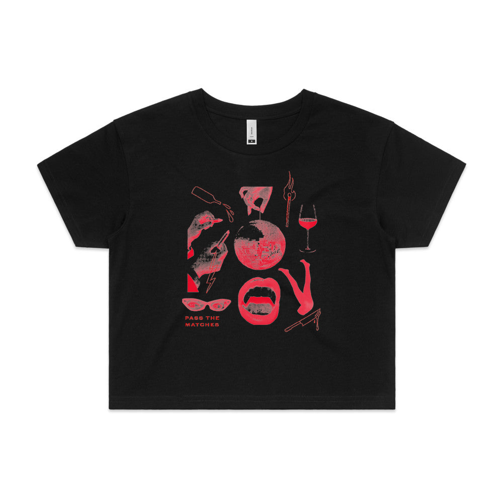 PMS Crop Top Tee