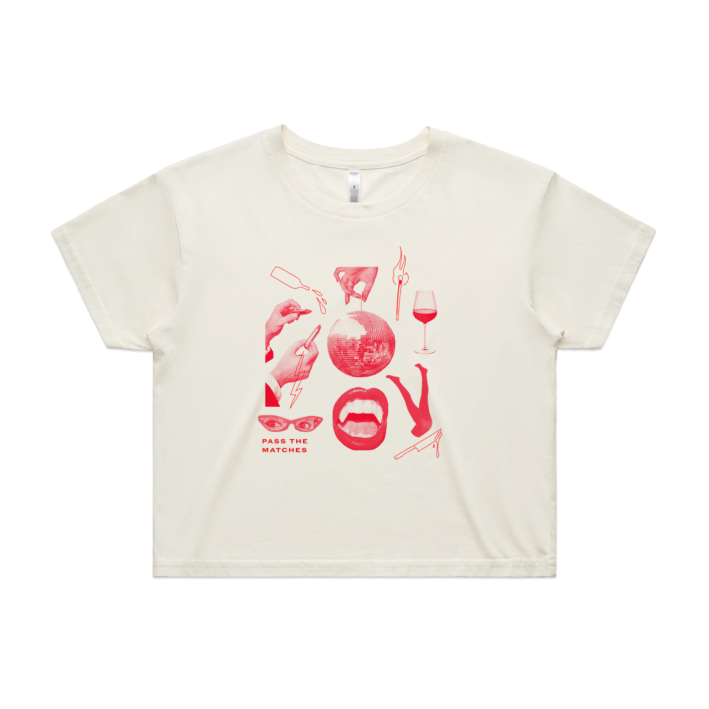 PMS Crop Top Tee
