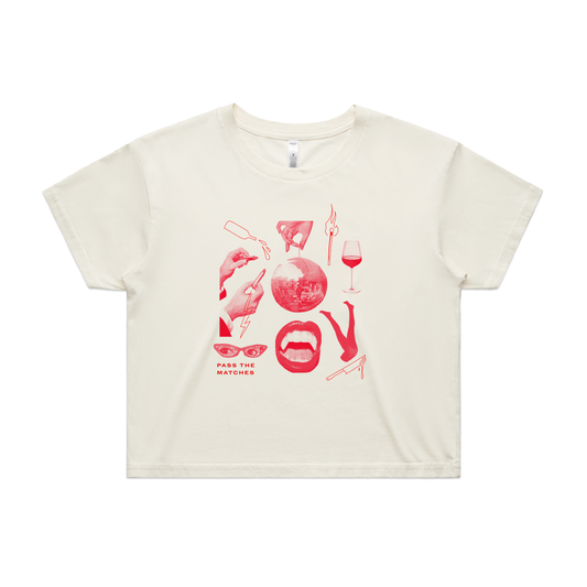 PMS Crop Top Tee